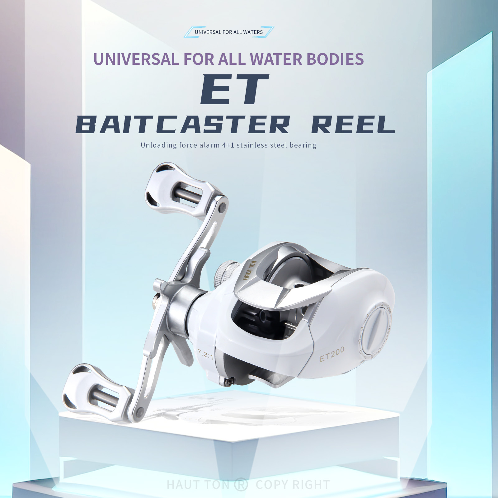 Mulinello da baitcasting HAUT  - Kastking Reel Zephyr recensione e prezzo