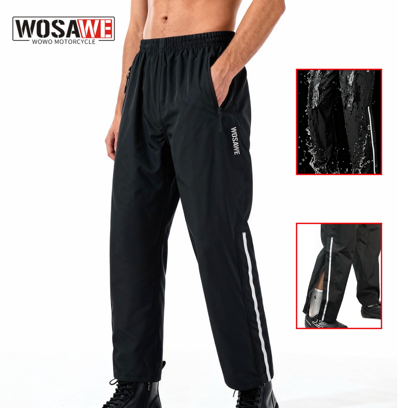 WOSAWE Motocicletta Pantaloni  - Fishing Rain Suit recensione e prezzo